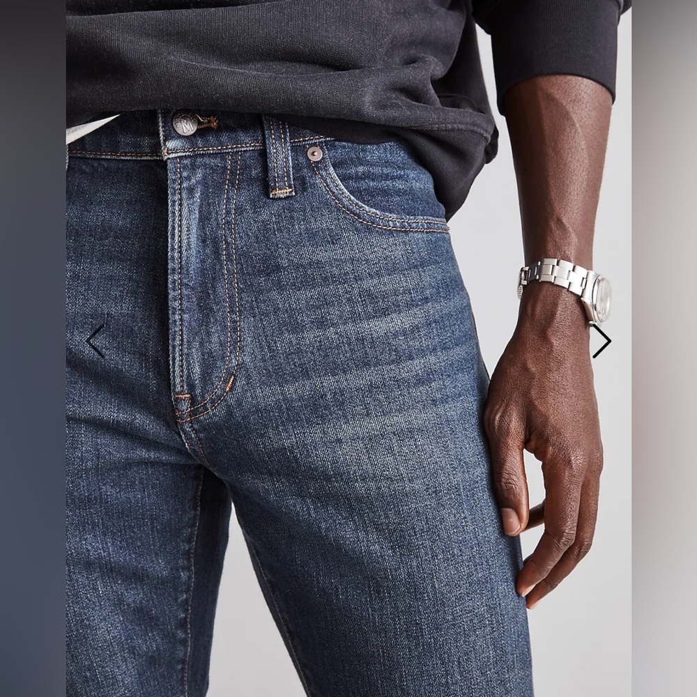 New Madewell Jeans Athletic Slim!!! - Picture 4 of 10